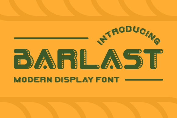 Barlast: The Display Font That Turns My Craft Into Art