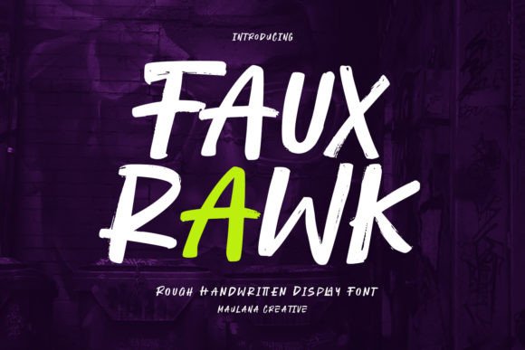 Choosing Fauxrawk: A Modern Font for Digital Branding