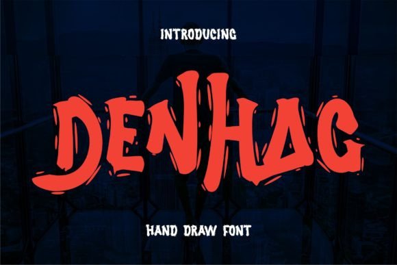 Denhag: A Modern Display Font for Visual Marketing
