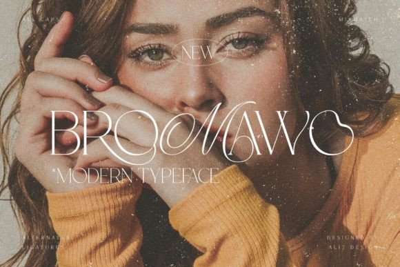 Discovering Bromawo: A Font for Elegant Editorial Mood