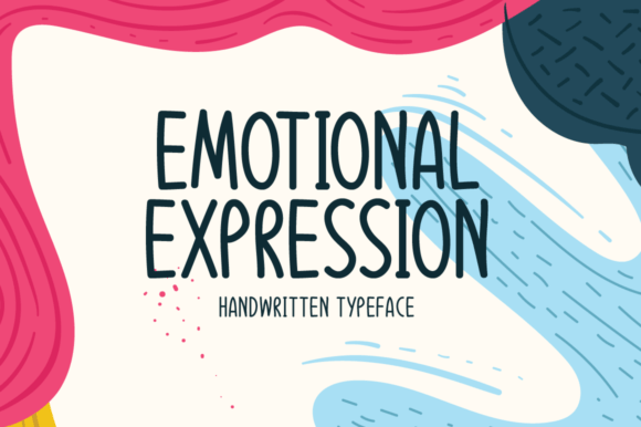 Emotional Expression: A Versatile Handwritten Font for Digital Design
