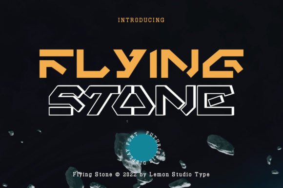 Flying Stone: A Font Built for Bold Campaign Visuals
