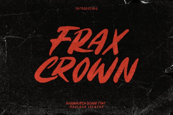 Fraxcrown: A Font That Adds Style and Character to Your Brand