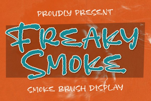Freaky Smoke: The Whimsical Craft Font for Handmade Projects