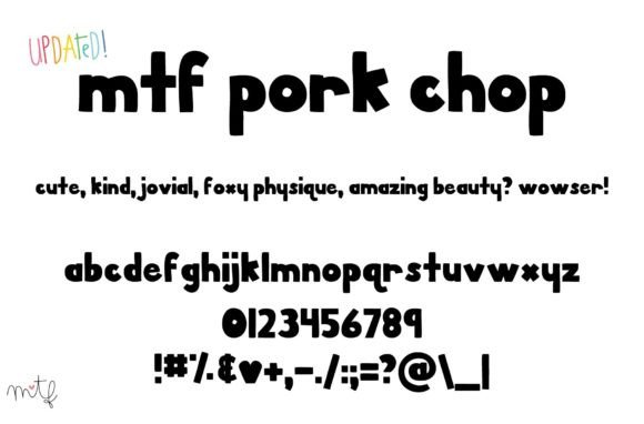 Pork Chop Font: A Bold Display Typeface for Campaign Headlines