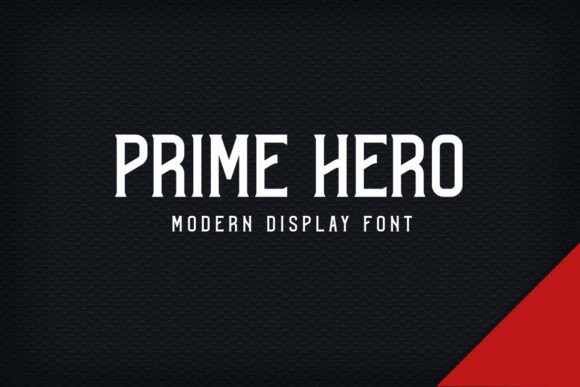 Prime Hero: A Bold Web Designer's Font for Modern Projects
