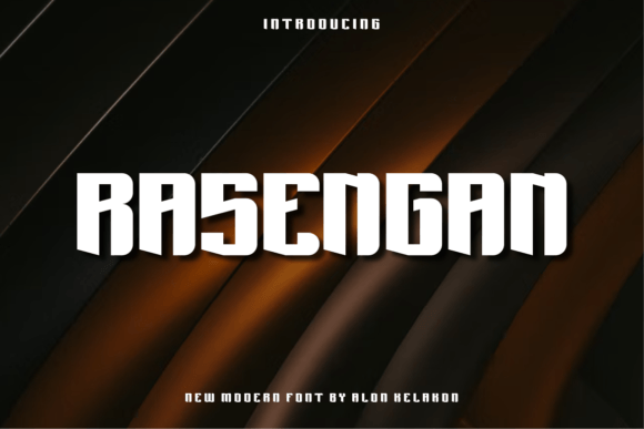 Rasengan: A Modern Display Font for Editorial Impact