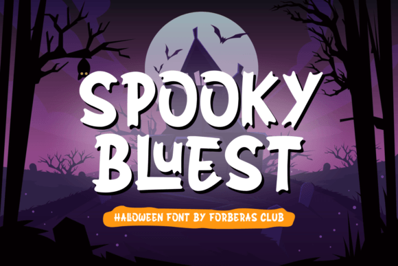 Spooky Bluest: A Display Font That Builds a Distinct Brand