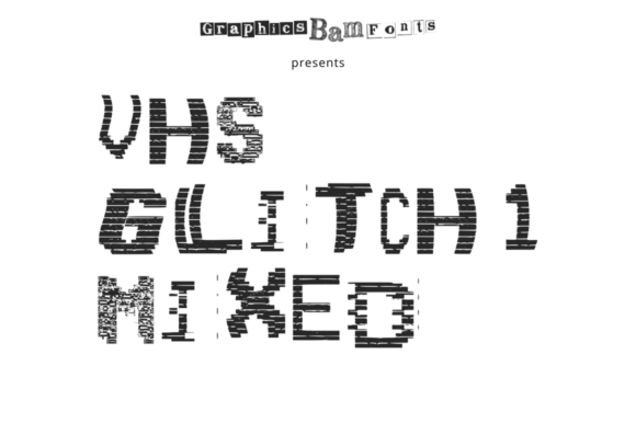Why I Chose the VHS Glitch 1 Mixed Font to Unify My Brand