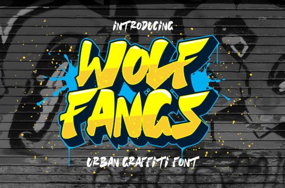 Wolf Fangs: A Distinctive Display Font for Bold Branding